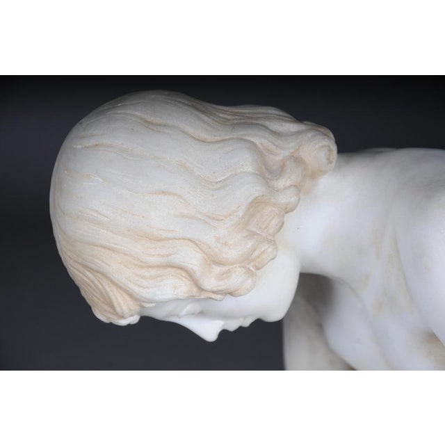 20th Century Marble Sculpture of Thorn Extractor Spinario For Sale - Image 15 of 18