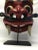 Wood Wooden Mask on Base Red and Yellow For Sale - Image 7 of 11