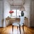 Bunny Williams Home Sienna Dining Chair in Mahogany with Cream Linen Upholstery For Sale In Charlotte - Image 6 of 8