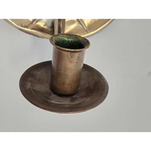 Model 7011 Sconces in Brass by Paavo Tynell, 1930s, Set of 2 For Sale - Image 6 of 15