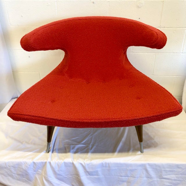 1960s Horn Chair by Karpen of California For Sale In San Antonio - Image 6 of 11