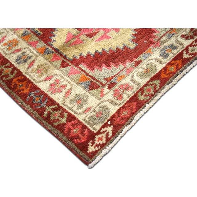 Illustration 1960s Turkish Oushak Runner For Sale - Image 3 of 7