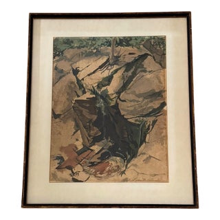 John McClelland Abstract Landscape Painting For Sale