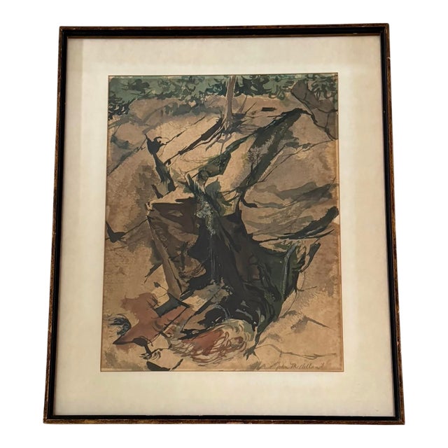 John McClelland Abstract Landscape Painting For Sale