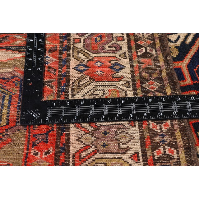 Tribal Late 19th Century Persian Malayer Rug, 03'03 X 16'04 For Sale - Image 3 of 10