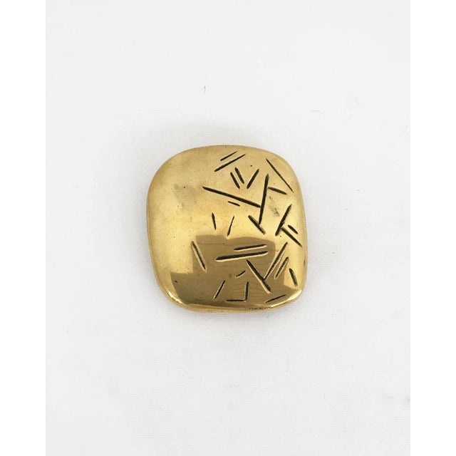 Gold Post-Modern Bronze Piccolo Racconto Sculpture by Beppe Bonetti, 1980 For Sale - Image 8 of 18