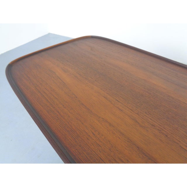 Mid-Century Modern Teak and Oak Coffee Table from Børge Mogensen, Denmark, 1950s For Sale - Image 3 of 14