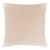 Scalamandre 22" x 22" Tudor Velvet Pillow in Putty For Sale