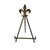 Late 20th Century Vintage Handmade Fluer De Lis Twisted Iron Easel For Sale - Image 5 of 7