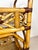 Wood Vintage Brighton Bamboo Rattan Bar Cart For Sale - Image 7 of 12