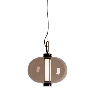 BAI T MA MA Bronze & Amber Glass Outdoor Diffuser by Neri & Hu for Parachilna For Sale