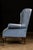 Vintage Tufted Leather Chesterfield Armchair in Powder Blue For Sale In Chicago - Image 6 of 6