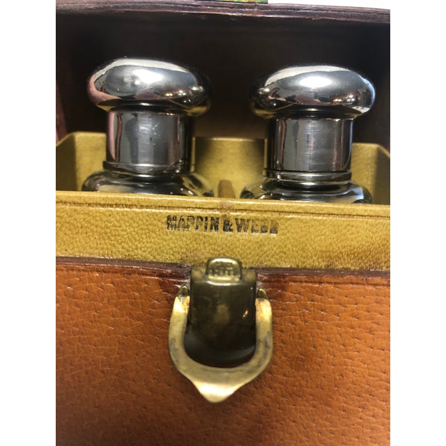 Victorian Mappin & Webb Antique Scent Bottle Travel Case. For Sale - Image 3 of 7