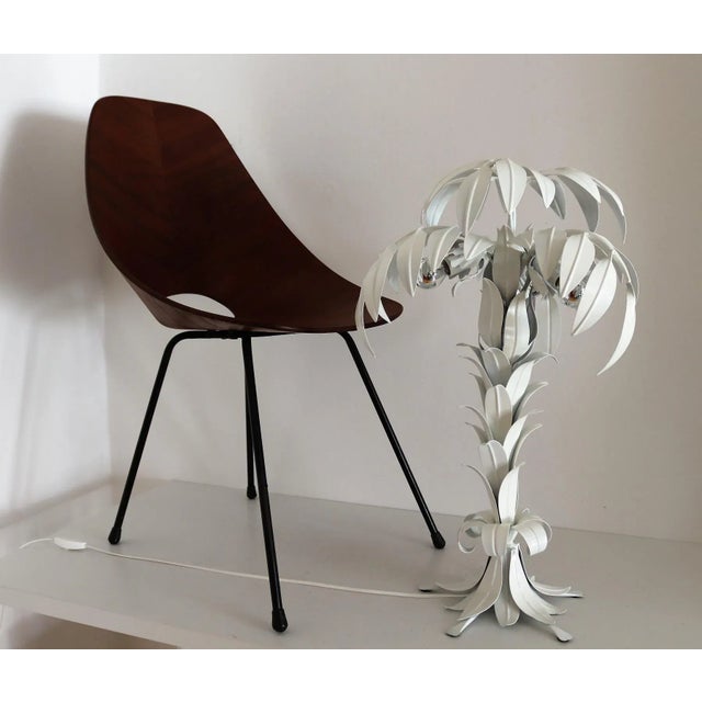 Mid-Century White Palm Tree Table Lamp by Hans Kögl, 1970s For Sale - Image 18 of 18