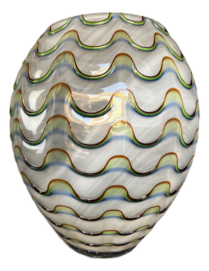 Vintage Murano Glass Vase, Italy, 1960s