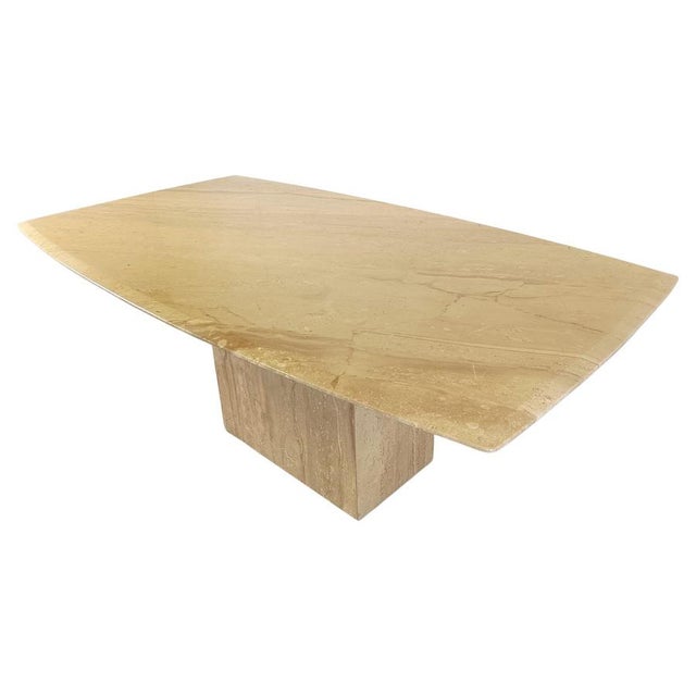 Vintage Travertine Dining Table, 1970s For Sale - Image 11 of 11