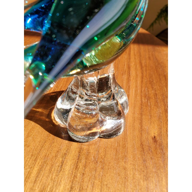 1960s Mid-Century Blown Glass Bird For Sale - Image 4 of 7
