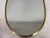 1950s Vintage Italian Brass Wall Mirror, 1970s For Sale - Image 5 of 9