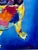 Wood W Biaggi French Bulldog Painting. Large and Colorful. For Sale - Image 7 of 10