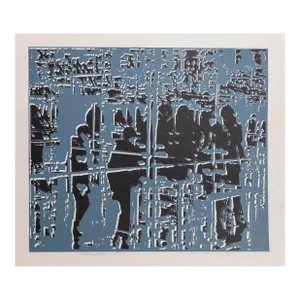 Figure Study, Roy Ahlgren Screenprint, Signed, Numbered, Dated, and Titled in Pencil
