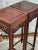Mid 20th Century Vintage Asian Carved Rosewood Pedestals - a Pair For Sale - Image 5 of 6