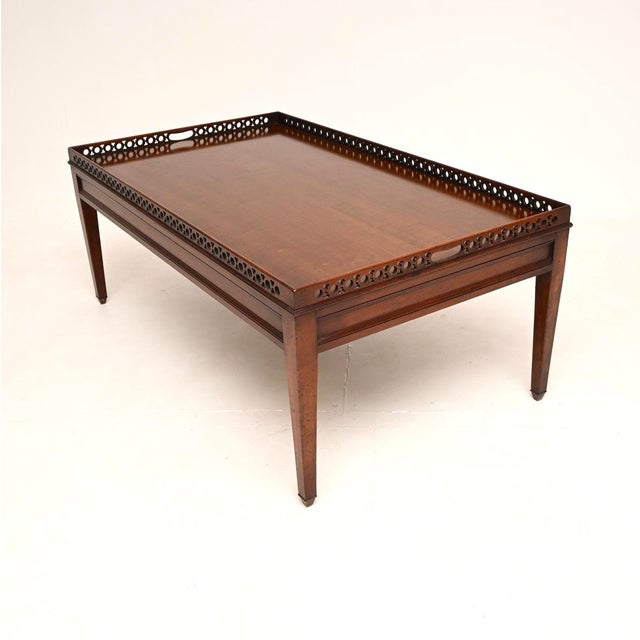 1930s Georgian Coffee Table, 1930 For Sale - Image 5 of 11