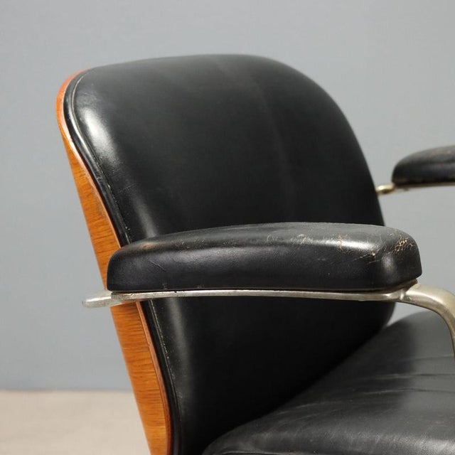 Swivel Armchair by Ennio Fazioli for MIM, 1960s For Sale - Image 4 of 14
