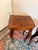 Pair of Vintage Italian Burl Wood End Tables | Made in Italy Rococo Style Accent Tables For Sale - Image 4 of 12