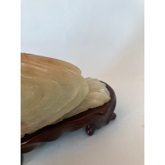 Late 19th Century Multi Colored Jade Sculpture of a Dragon, With Stand. For Sale - Image 10 of 17