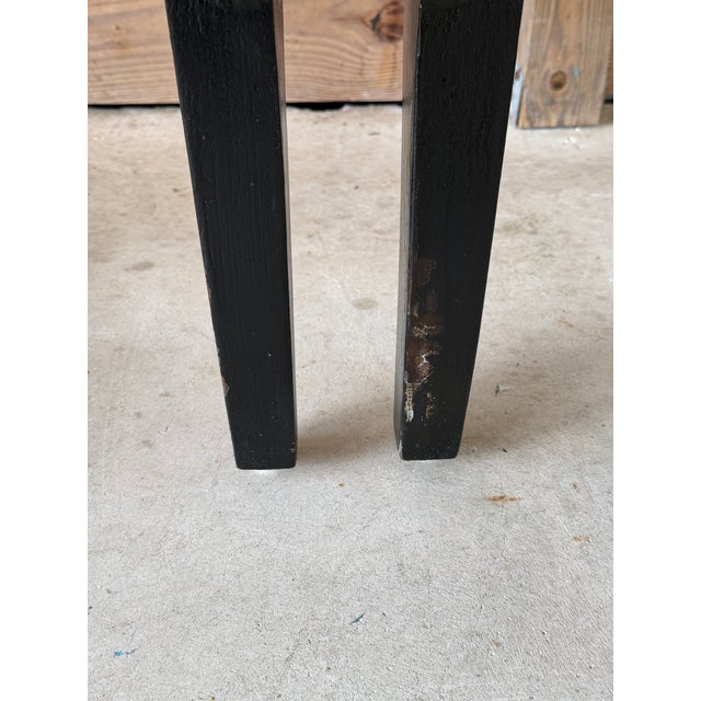 Pair of Guildmaster Black Chinoiserie Cane Dining Side Chairs For Sale - Image 10 of 12