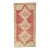 Vintage Zabihi Collection Turkish Pink Gallery Rug - 6'1" x 12'3" For Sale