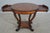 Traditional Theodore Alexander Burl Wood Swirling Teardrops Center Table For Sale - Image 3 of 18