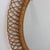 Vintage Italian Rattan Wall Mirror, 1960s For Sale - Image 4 of 14