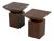 Pair of Gene Summers F22 Stools/Side Tables For Sale