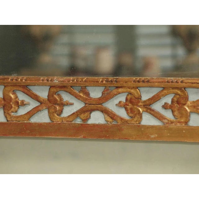 Gold 18th C Louis XVI Trumeau For Sale - Image 8 of 9