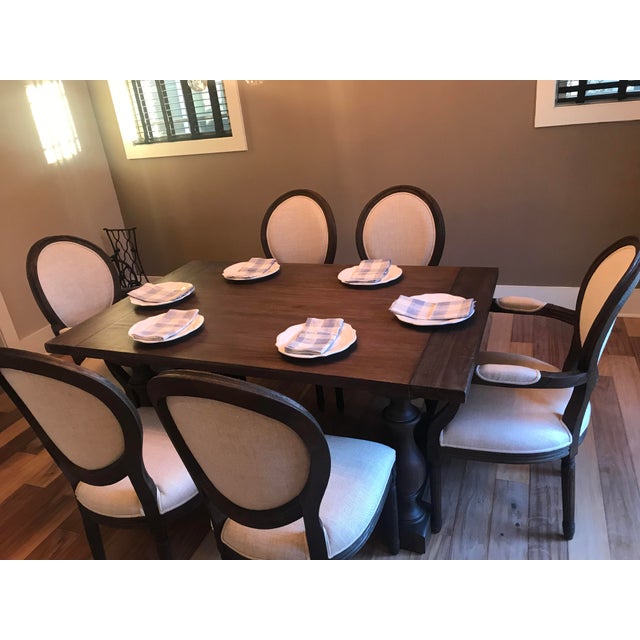 Restoration Hardware 60" 17th C. Priory Rectangular Dining Table | Chairish