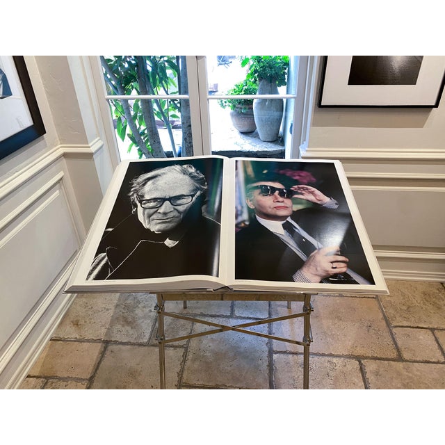 White Limited Edition No. 635. First Edition "The Big Nude" Helmut Newton Sumo Book With Phillip Starck Stand For Sale - Image 8 of 13