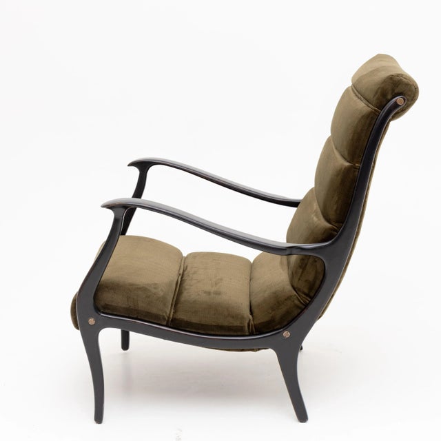 1950s Set of Armchairs by Ezio Longhi, Italy, 1950s For Sale - Image 5 of 10
