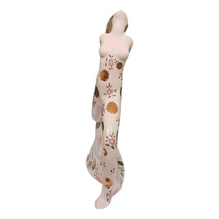 Art Nouveau Ceramic Sculpture by Anselmo Bucci, Italy, 1935 For Sale