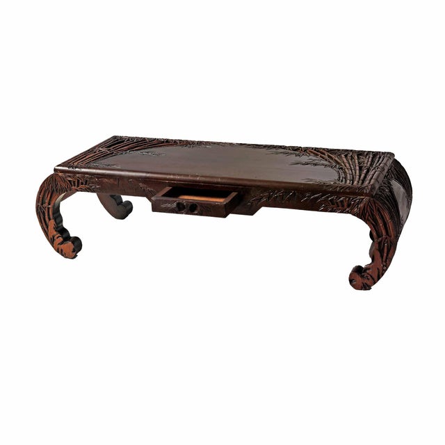 Mid 20th Century Ming Style Desk by George Zee Mid 20th Century For Sale - Image 5 of 8