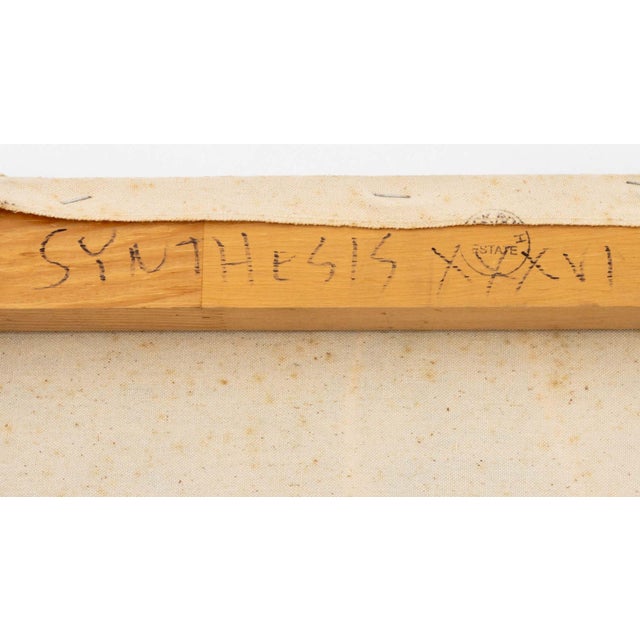 Jack Roth "Synthesis Xxxvi" Acrylic on Canvas For Sale - Image 9 of 10