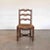 French 1940s French Carved Wood and Woven Chair For Sale - Image 3 of 12