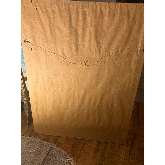 1980s Large Oil Painting John Pittman For Sale - Image 14 of 17