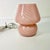 Late 20th Century Vintage Boho Chic Hollywood Regency Murano Style Mushroom Table Lamp. For Sale - Image 5 of 15