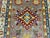 Extra-Long Olive Gold Kazak Wool Runner Rug With Geometric Medallions, 2'7" X 14'9" For Sale - Image 10 of 15