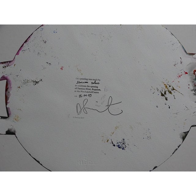 Damien Hirst, Saturn, Spin Painting, 2009 For Sale - Image 4 of 7
