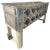 6' Rustic Hand-Carved Console Table For Sale - Image 4 of 6