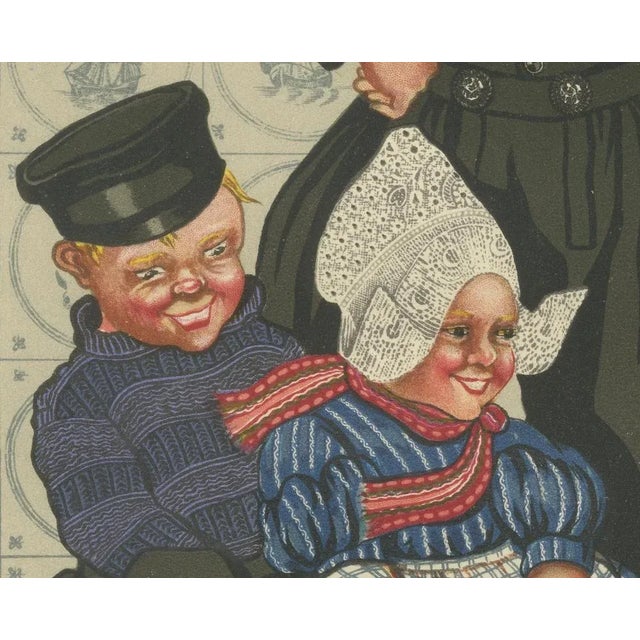 1930s Cheerful Winter Outing, 1932, Paper For Sale - Image 5 of 10