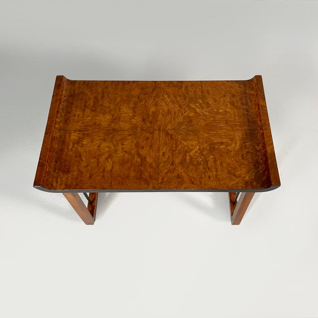 1930s Art Deco Italian Coffee Table in Wood, 1930s For Sale - Image 5 of 12