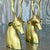 Metal Vintage Boho Brass Antelope Bookends - a Pair For Sale - Image 7 of 13